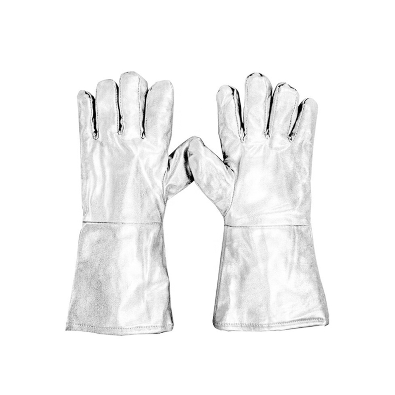 Värmebeständig brandsäker aluminiumhandske